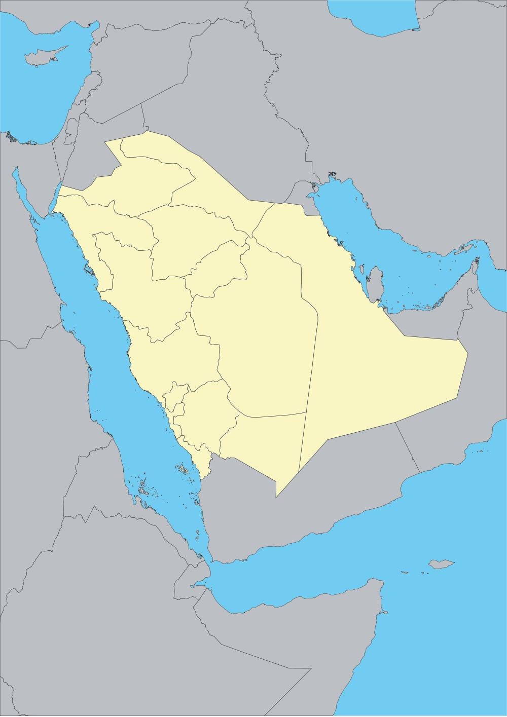 KSA 벡터 지도