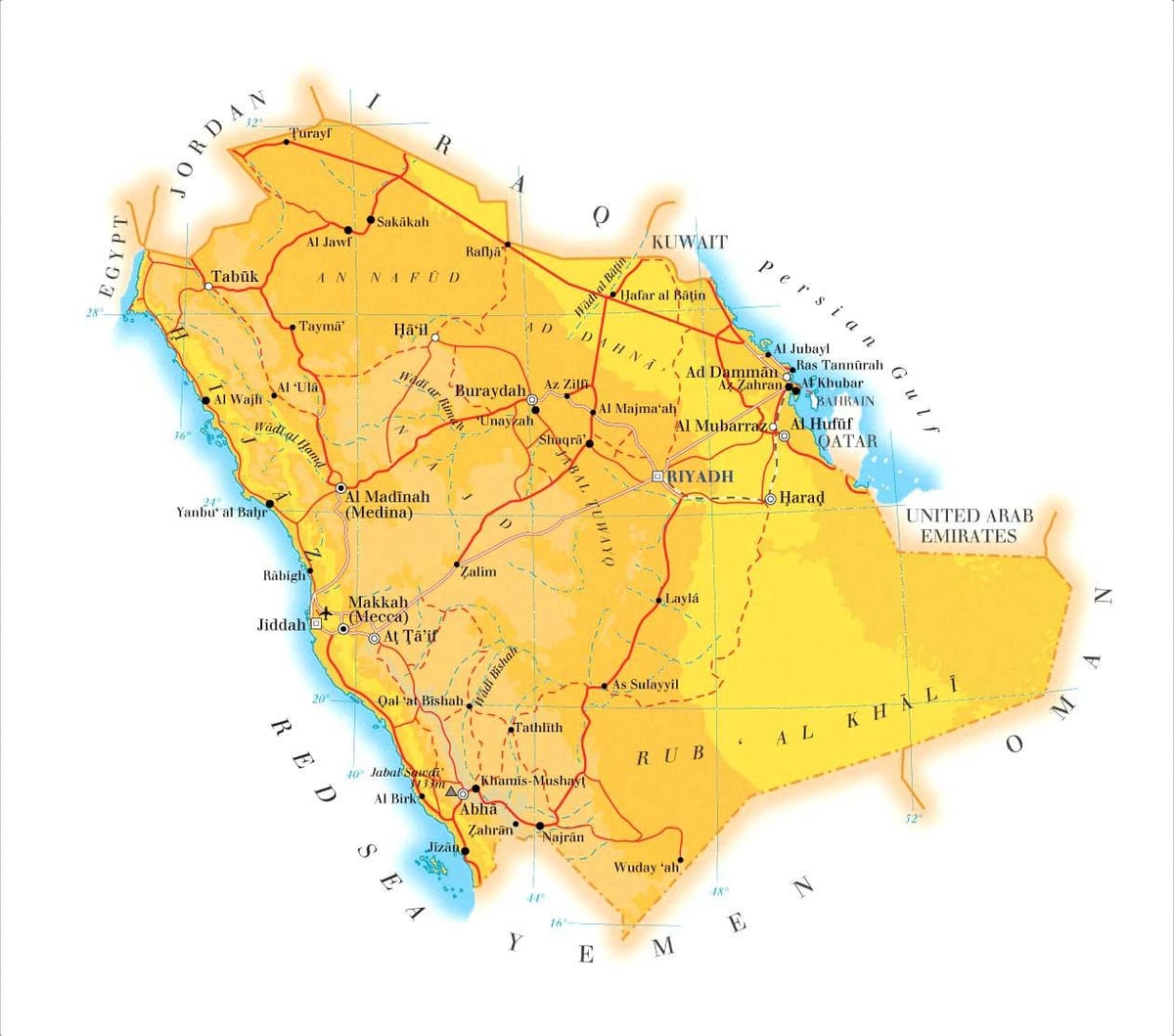 dammam KSA 지도