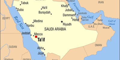 타이프 KSA 지도