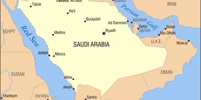 Al jouf 지도에서 사우디아라비아